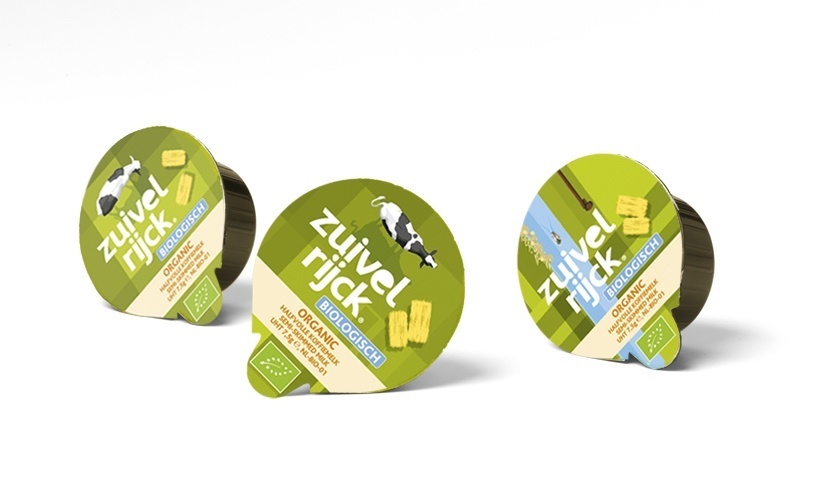 Zuivelrijck - Biologische halfvolle melkcups 200 stuks